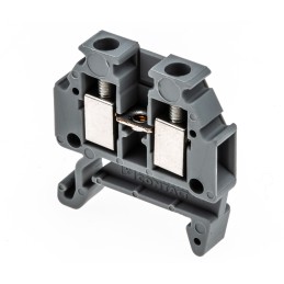 1 Pack of 5 - Phoenix Contact MT 1.5 Series Grey DIN Rail Terminal Block, 0.14 - 1.5mm², Single-Level, Screw Termination
