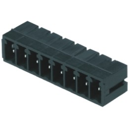 50 pcs - Weidmuller 3.81mm Pitch 3 Way Right Angle Pluggable Terminal Block, Header, Through Hole, Solder Termination
