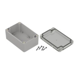 1 pcs - RS PRO Polycarbonate Enclosure, 60.2 x 80 x 120mm