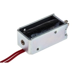 1 pcs - RS PRO Linear Solenoid, 12 V dc, 40 x 14 x 19 mm