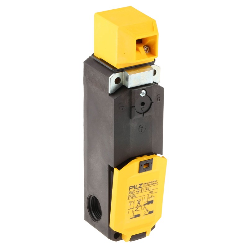 1 pcs - Pilz PSENme Series Solenoid Interlock Switch, Power to Unlock, 24V ac/dc, Actuator Included
