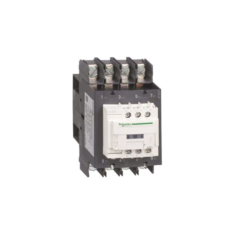 1 pcs - Schneider Electric LC1D Series Contactor, 4-Pole, 60 A, 4NO