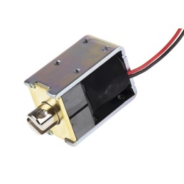1 pcs - RS PRO Linear Solenoid, 12 V dc, 26 x 20 x 36.8 mm