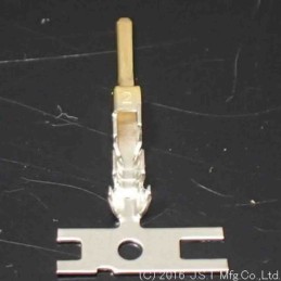 1 Pack of 50 - JST J2000 Series Male Crimp Terminal, 24 - 20AWG Max