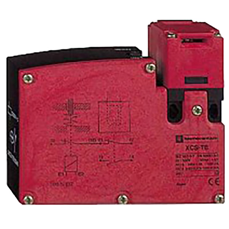 1 pcs - Telemecanique Sensors XCS-TE Series Solenoid Interlock Switch, Power to Unlock, 24V ac/dc, Actuator Included