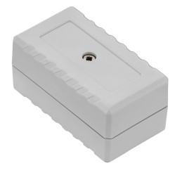 1 pcs - RS PRO Grey ABS Enclosure, Grey Lid, 31.5 x 56.5 x 27.2mm