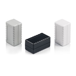 1 pcs - RS PRO Black ABS Enclosure, Black Lid, 31.5 x 56.5 x 27.2mm