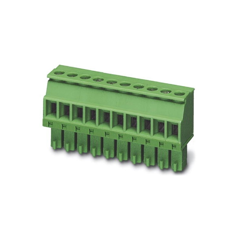 50 pcs - Phoenix Contact 3.5mm Pitch 8 Way Pluggable Terminal Block, Plug, Cable Mount, Screw Termination