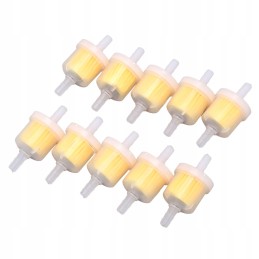 10pcs universal in-line fuel filter