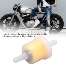 10pcs universal in-line fuel filter