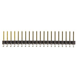 240 pcs - Molex C-Grid III Series Right Angle Through Hole Pin Header, 20 Contact(s), 2.54mm Pitch, 1 Row(s), Unshrouded