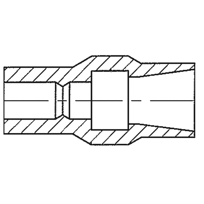 1 Pack of 50000 - TE Connectivity PVC Crimp Terminal Housing, Natural