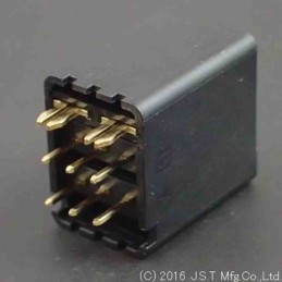 1 Pack of 6 - JST JFA J2000 Series PCB Header, 6 Contact(s), 2.5mm Pitch, 2 Row(s), Shrouded