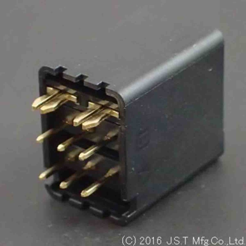 1 Pack of 6 - JST JFA J2000 Series PCB Header, 6 Contact(s), 2.5mm Pitch, 2 Row(s), Shrouded