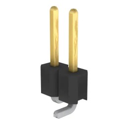 2400 pcs - Molex C-Grid Series Vertical Surface Mount Pin Header, 2 Contact(s), 2.54mm Pitch, 1 Row(s), Unshrouded