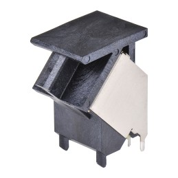 245 pcs - TE Connectivity 2170668 Series Female RJ45 Connector, Through Hole, Cat6