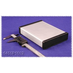 1 pcs - Hammond 1455 Series Extruded Aluminium Enclosure, IP54, 160 x 125 x 31mm