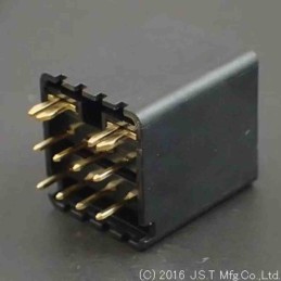 1 Pack of 6 - JST JFA J2000 Series PCB Header, 8 Contact(s), 2.5mm Pitch, 2 Row(s), Shrouded