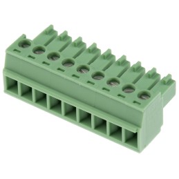 50 pcs - Phoenix Contact 3.81mm Pitch 9 Way Pluggable Terminal Block, Plug, Cable Mount, Screw Termination
