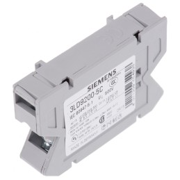 1 pcs - Siemens Auxiliary Contact, 2 Contact, 1NC + 1NO, Floor Mount