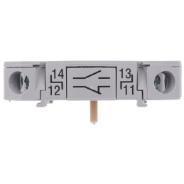 1 pcs - Siemens Auxiliary Contact, 2 Contact, 1NC + 1NO, Floor Mount