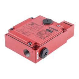 1 pcs - Telemecanique Sensors XCS-B Series Solenoid Interlock Switch, Power to Lock, 24V ac/dc, Actuator Included