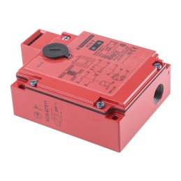 1 pcs - Telemecanique Sensors XCS-B Series Solenoid Interlock Switch, Power to Lock, 24V ac/dc, Actuator Included