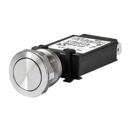 10 pcs - Schurter Thermal Circuit Breaker - T12 Single Pole 28 V dc, 240V ac Voltage Rating Panel Mount, 10A Current Rating