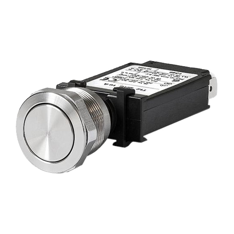 10 pcs - Schurter Thermal Circuit Breaker - T12 Single Pole 28 V dc, 240V ac Voltage Rating Panel Mount, 10A Current Rating