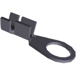 1 Pack of 6000 - TE Connectivity Uninsulated Crimp Ring Terminal, M6 Stud Size, 0.8mm² to 2.1mm² Wire Size