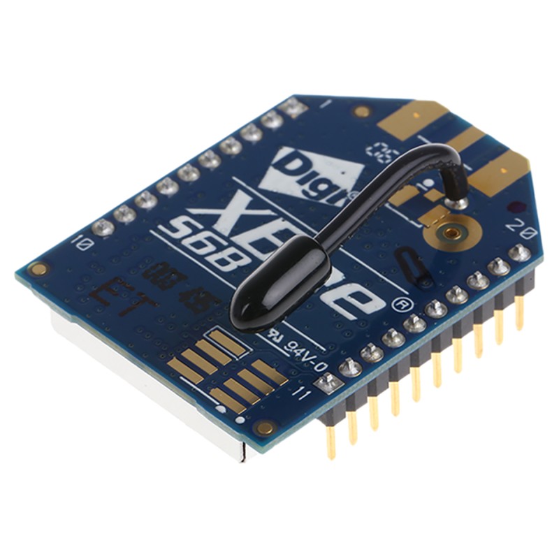 25 pcs - Digi International XB2B-WFWT-001 3.14 to 3.46V WiFi Module, 802.11b/g/n SPI, UART