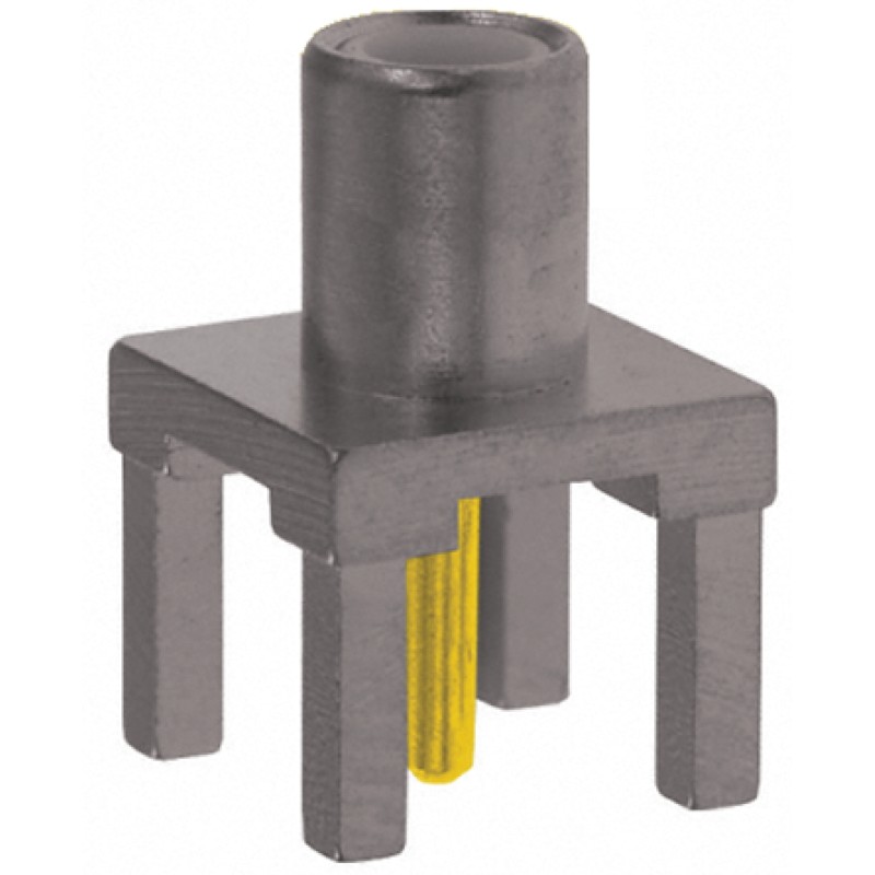 1 pcs - TE Connectivity, jack Through Hole MCX Connector, 50Ω, Solder Termination, Straight Body