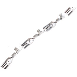 1 Pack of 8000 - TE Connectivity Positive Lock .187 Mk II Uninsulated Female Spade Connector, Receptacle, 4.75 x 0.51mm Tab Size