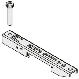 1 pcs - SMC SY5000 Din Rail Kit