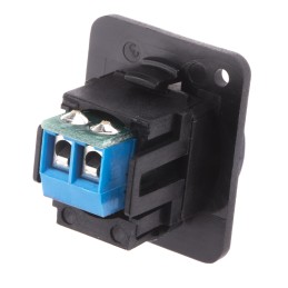 1 pcs - RS PRO Terminal Block Connector, 2-Way, 10A, Feed Through Termination