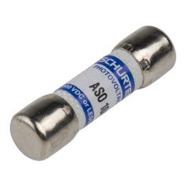 10 pcs - Schurter 10A F Melamine Cartridge Fuse, 10 x 38mm