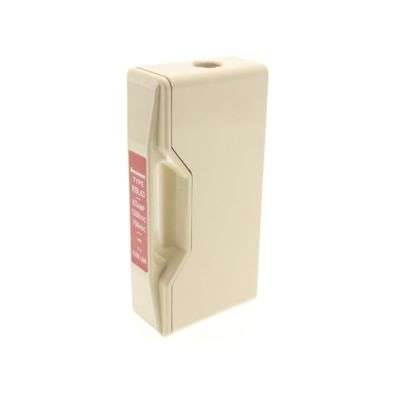 10 pcs - Eaton 63A Rail Mount Fuse Holder, 1.2 kV ac, 750V dc