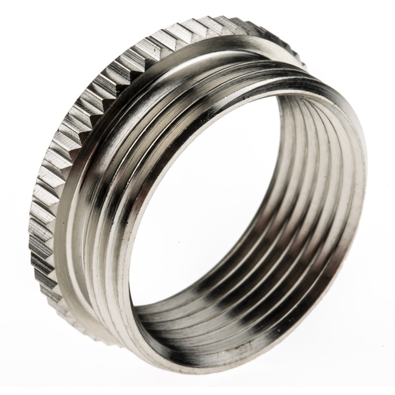 5 pcs - Lapp Cable Gland Adaptor, M25 Exterior Thread, PG16 Interior Thread, Nickel Plated Brass, SKINDICHT Series