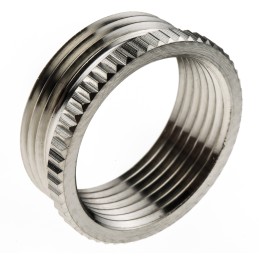 5 pcs - Lapp Cable Gland Adaptor, M25 Exterior Thread, PG16 Interior Thread, Nickel Plated Brass, SKINDICHT Series