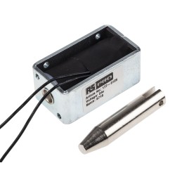 1 pcs - RS PRO Linear Solenoid, 24 V dc, 58 x 25.4 x 31.8 mm
