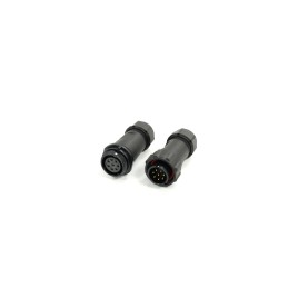 1 Pair - RS PRO Circular Connector, 8 Contacts, Cable Mount, 21 mm Connector, Plug and Socket, Male and Female Contacts, IP68