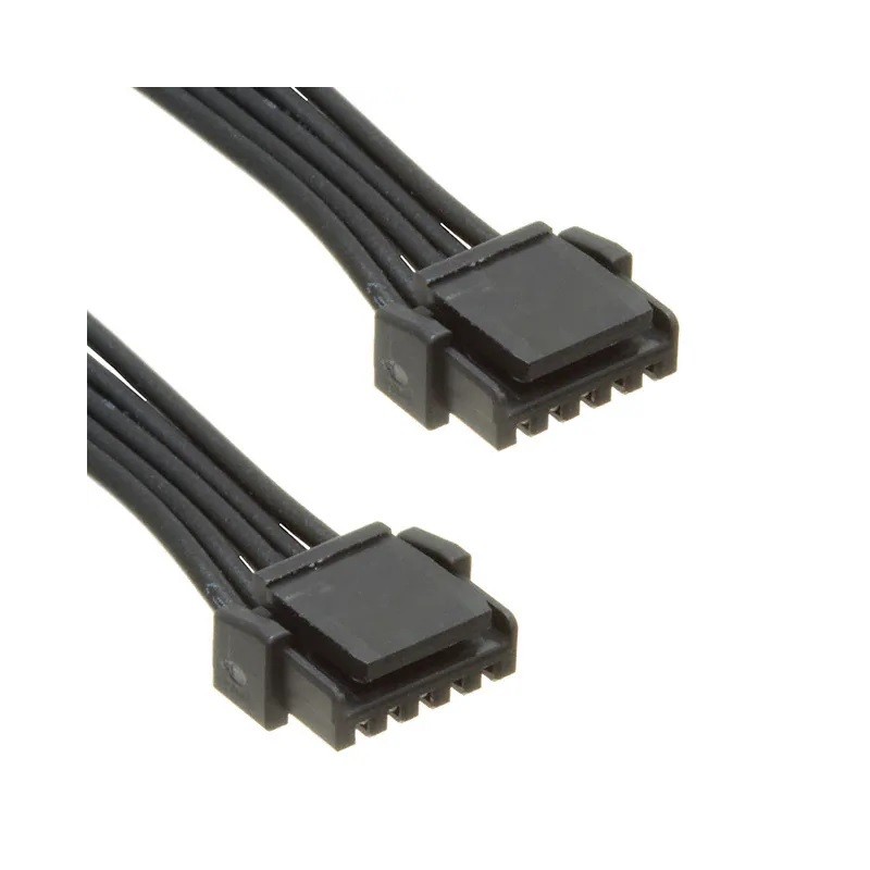 5 pcs - Molex 5 Way Female Micro-Lock Plus to 5 Way Female Micro-Lock Plus Wire to Board Cable, 100mm