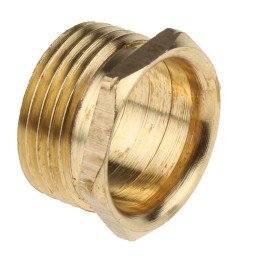 1 Pack of 25 - RS PRO M20 Male Bush Cable Conduit Fitting, 20mm nominal size