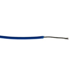1 Reel of 100 - RS PRO Blue 0.2 mm² Hook Up Wire, 24 AWG, 7/0.2 mm, 100m, PVC Insulation