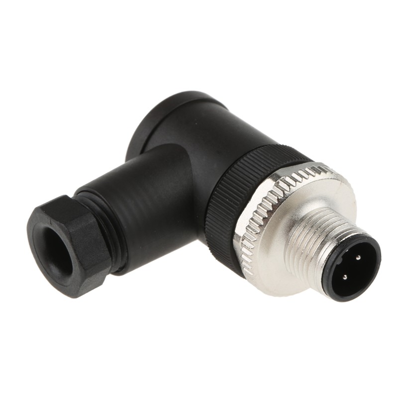 50 pcs - Binder Circular Connector, 4 Contacts, Cable Mount, M12 Connector, Plug, IP67, 713 Series