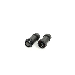 1 Pair - RS PRO Circular Connector, 6 Contacts, Cable Mount, 21 mm Connector, Plug and Socket, Male and Female Contacts, IP68