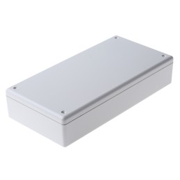 1 pcs - Hammond 1599 Series Grey ABS Handheld Enclosure, , IP54, 220 x 110 x 44.8mm