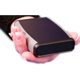1 pcs - Hammond ABS Handheld Enclosure, Integral Battery Compartment, 118 x 79 x 25mm