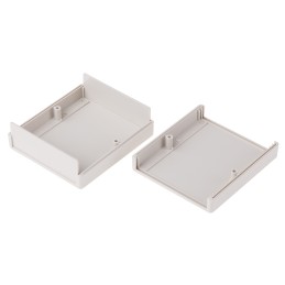 1 pcs - RS PRO White ABS Handheld Enclosure, 68 x 25 x 78mm