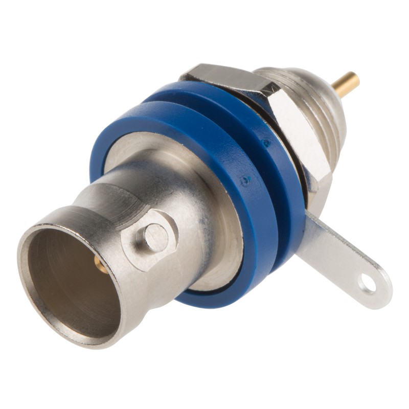 1 pcs - binder, jack Panel Mount BNC Connector, 75Ω, Solder Termination, Straight Body